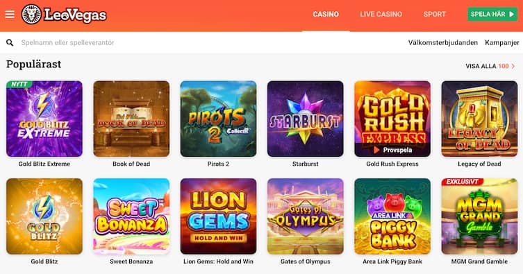 LeoVegas Casino